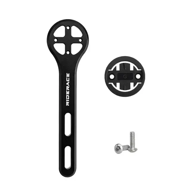 RIDERACE-Support pour ordinateur de vélo en alliage d'aluminium CNC, GPS, chronomètre, compteur de v