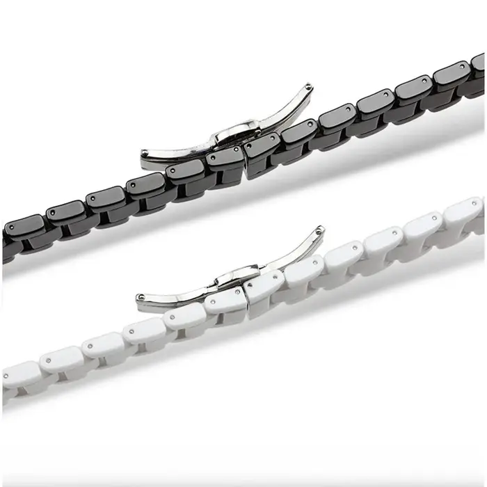 Bracelet de montre universel en céramique pour hommes et femmes