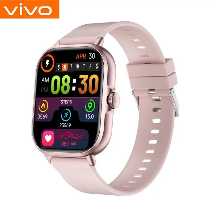 VIVO montre intelligente Android IOS cadeau Bluetooth appel Smartwatch 2025 cadran tactile musique F