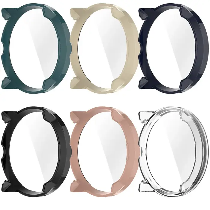 BEHUA couverture avec étui de protection d'écran en verre pour Suunto Run Smartwatch coque