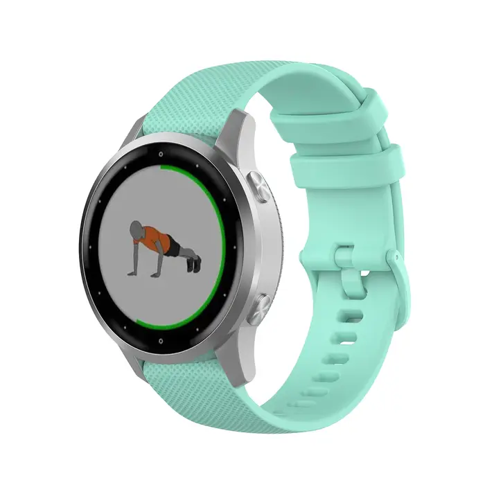 Bracelet de montre en Silicone 20mm pour Garmin Vivomove tendance/Sport/Style Bracelet Bracelet de m