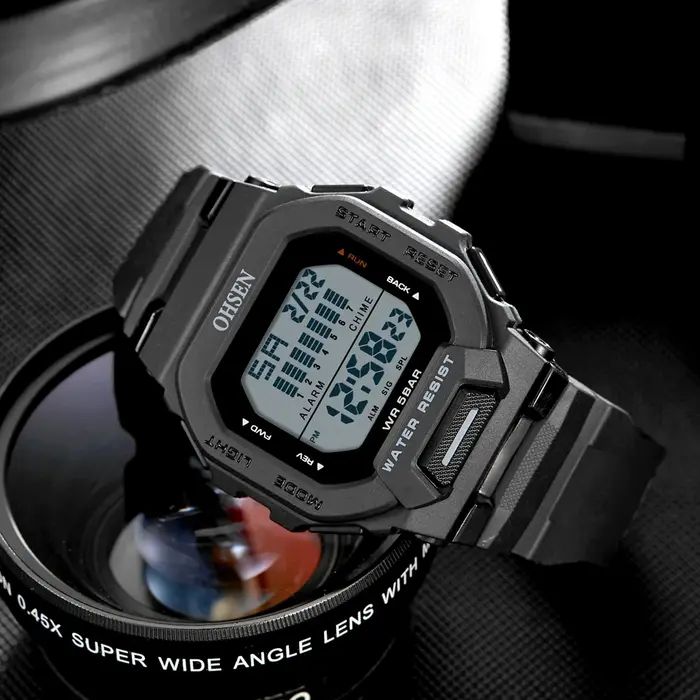 Montres numériques pour homme OHSEN