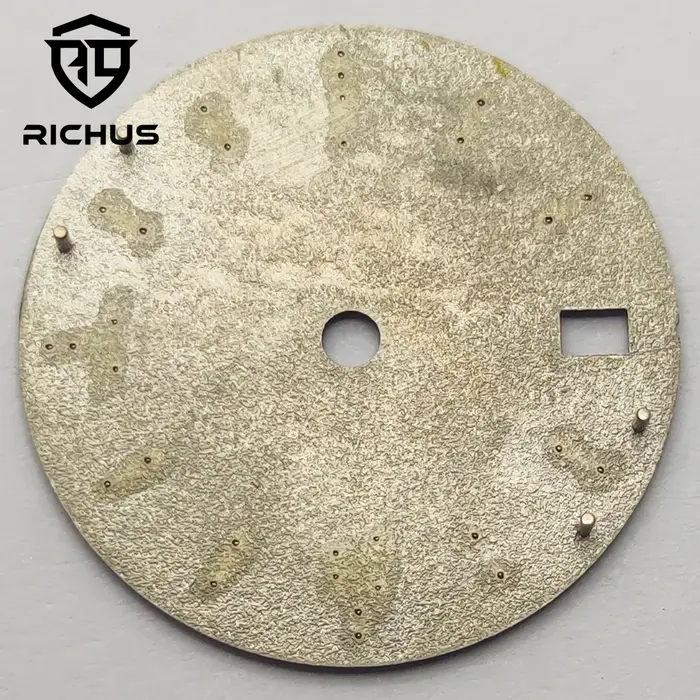 RICHUS – cadran de montre bleu 28.5mm