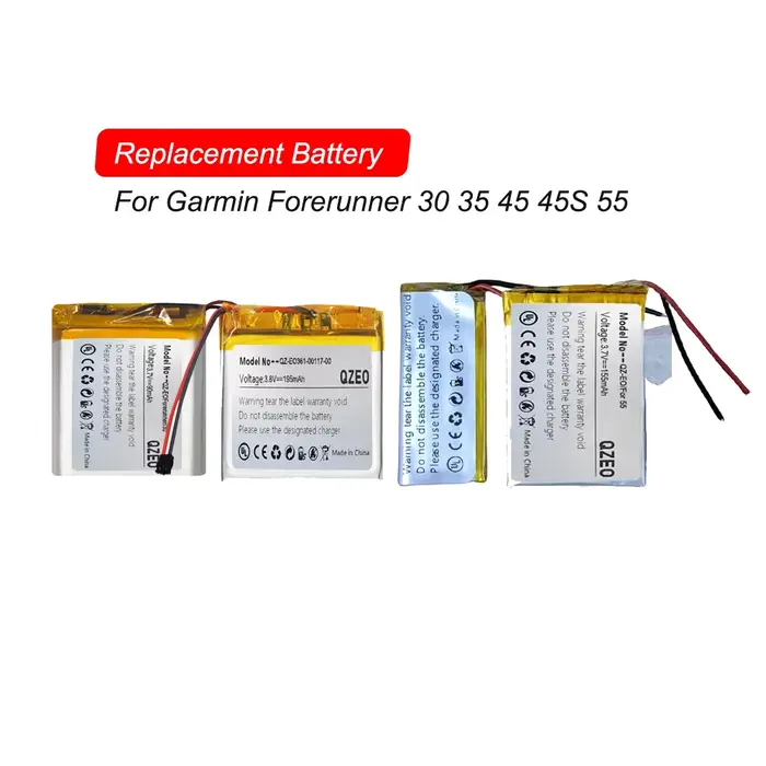 Batterie de remplacement pour Garmin Forerunner 30 35 45 45S 55 Swim 2 3 Swim3