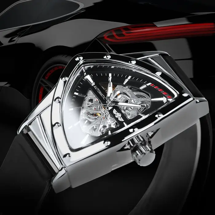 Montre mécanique squelette WINNER Sports pour hommes
