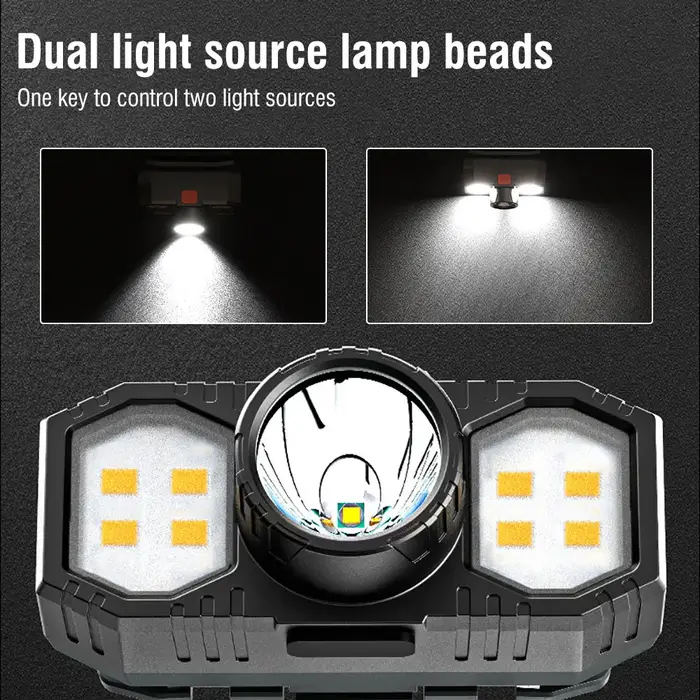 LED Portable lumière Bracelet sangle nuit cyclisme course pêche lampe