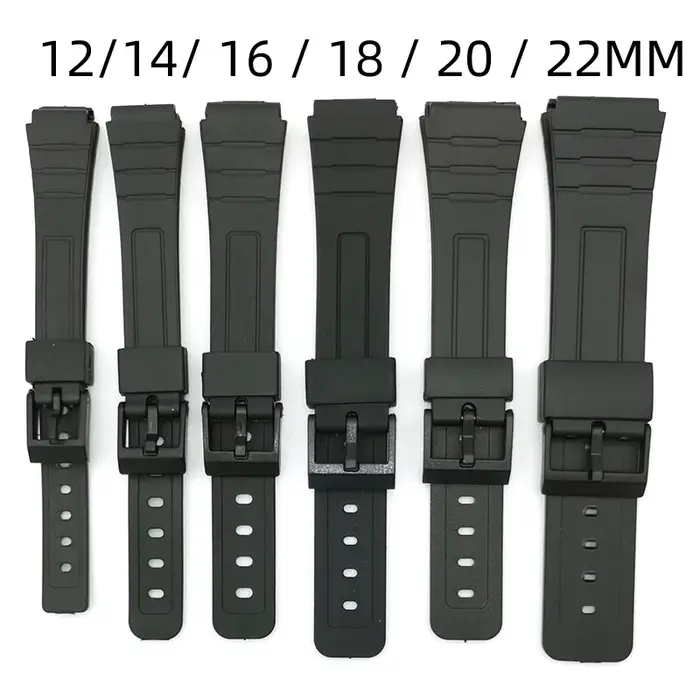 Bracelet de montre en plastique pour CASIO F-91W