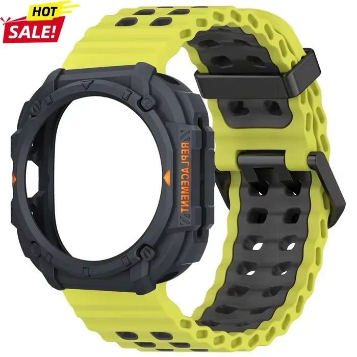 Nouveau boîtier blindé + Bracelet pour Samsung Galaxy Watch Ultra(2025) 47mm Ultra(2024)