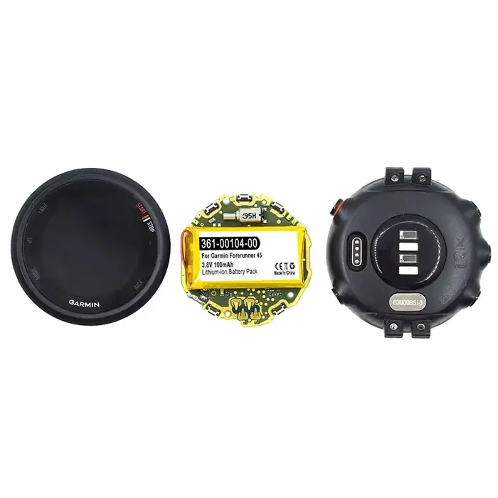 Nouvelle Batterie de montre intelligente 361-00104-00 361-00104-20 pour Garmin Forner 45 100mAh