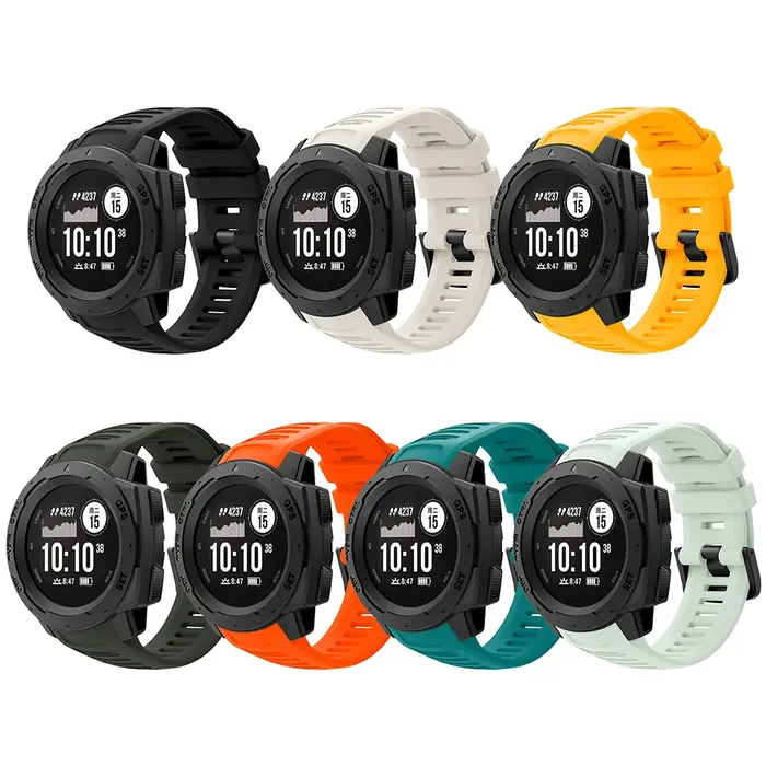 Bracelet de montre en Silicone de 22mm