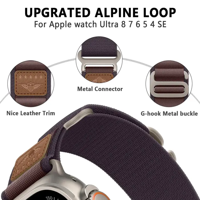 Bracelet à boucle alpine