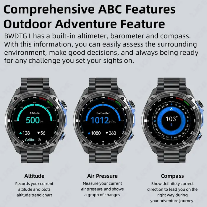 Montres intelligentes LIGE 2026 avec GPS
