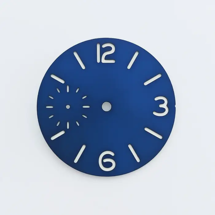 NEITON – cadran de montre noir bleu vert blanc, 37mm, adapté au mouvement ETA 6497 ou Seagull ST3600