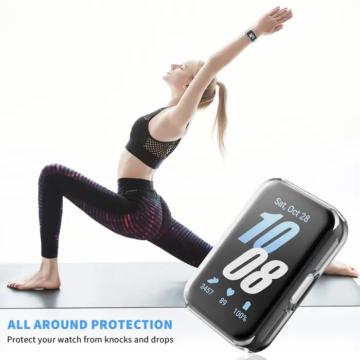 Étui de protection d'écran pour montre Samsung Galaxy Fit 3