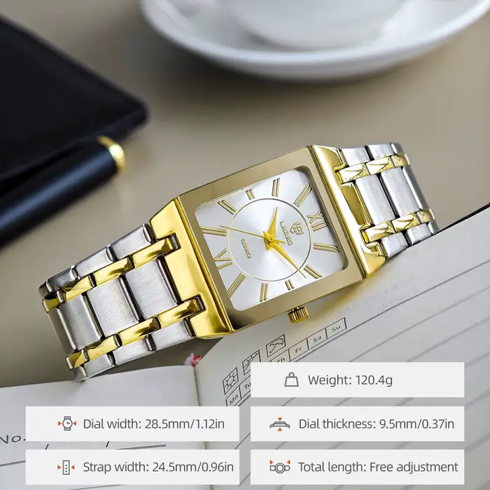 LIEBIG montre-bracelet à Quartz de luxe montre automatique de mode pour hommes femmes élégant bracelet en acier