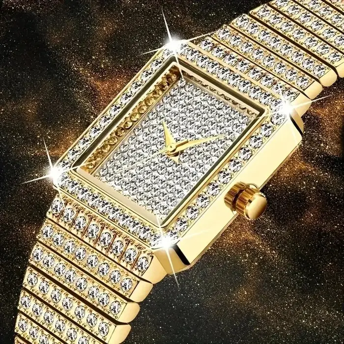 Diamant femmes montres montre en or dames