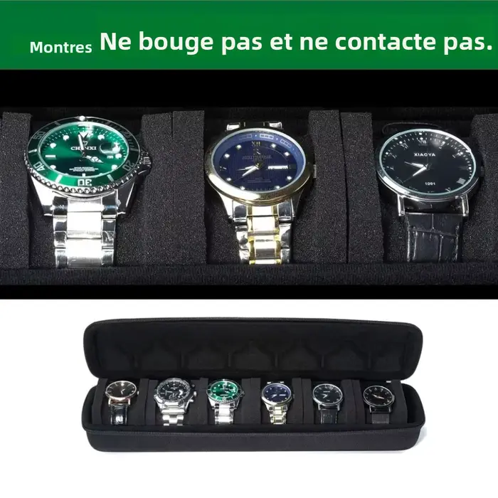 Boîte de rangement et présentoir pour montres