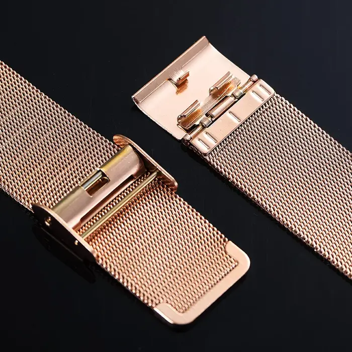 Bracelet de montre intelligent à boucle milanaise pour hommes et femmes