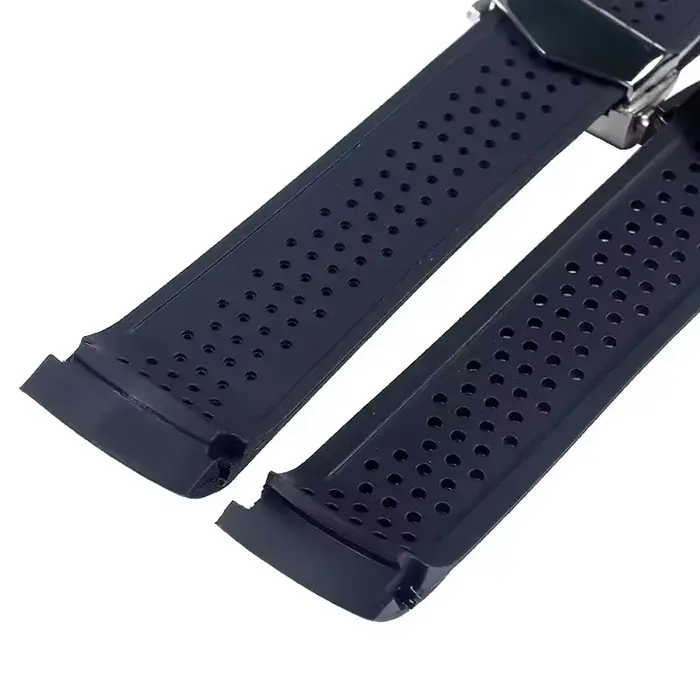 Bracelet de montre en silicone souple pour homme
