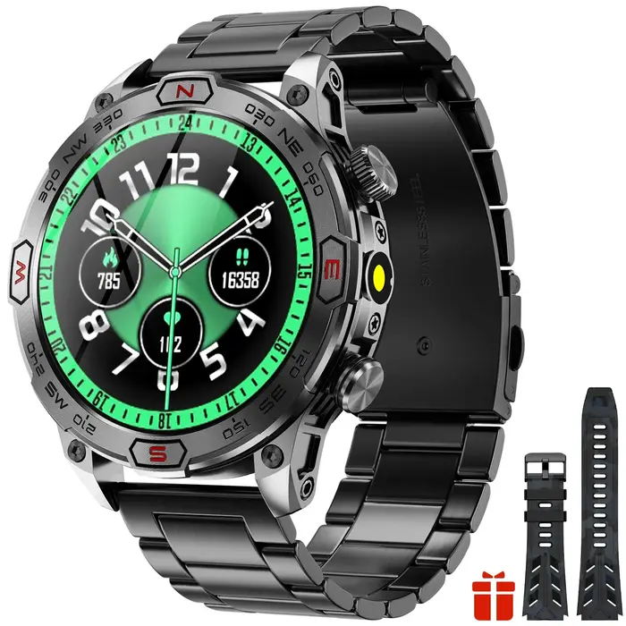 EIGIIS nouvelle montre intelligente 1.43 "écran AMOLED 1ATM