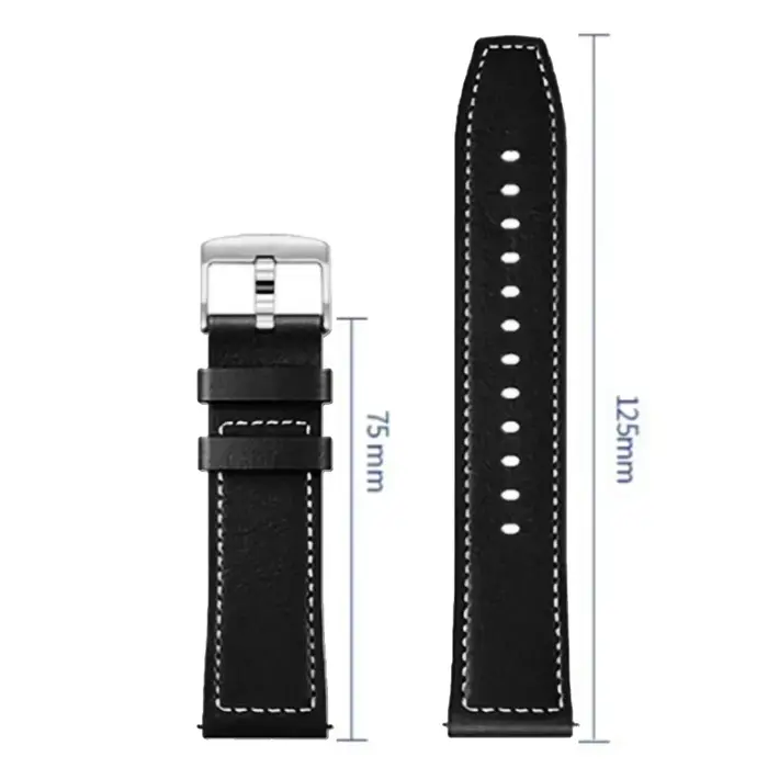Bracelet de montre en cuir GPS