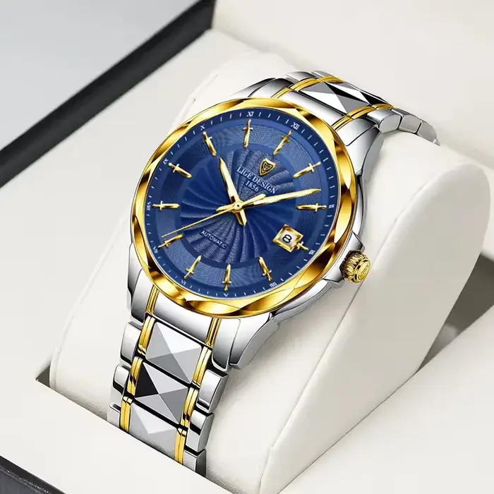 LIGE – montre d'affaires pour hommes