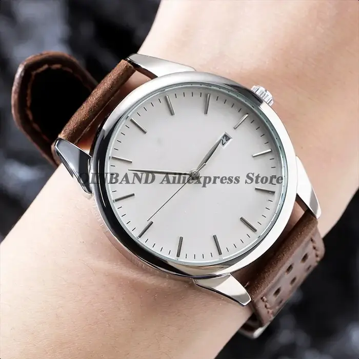 Pour Seiko pour Omega 18/20/22mm Bracelet de montre en cire d'huile Vintage