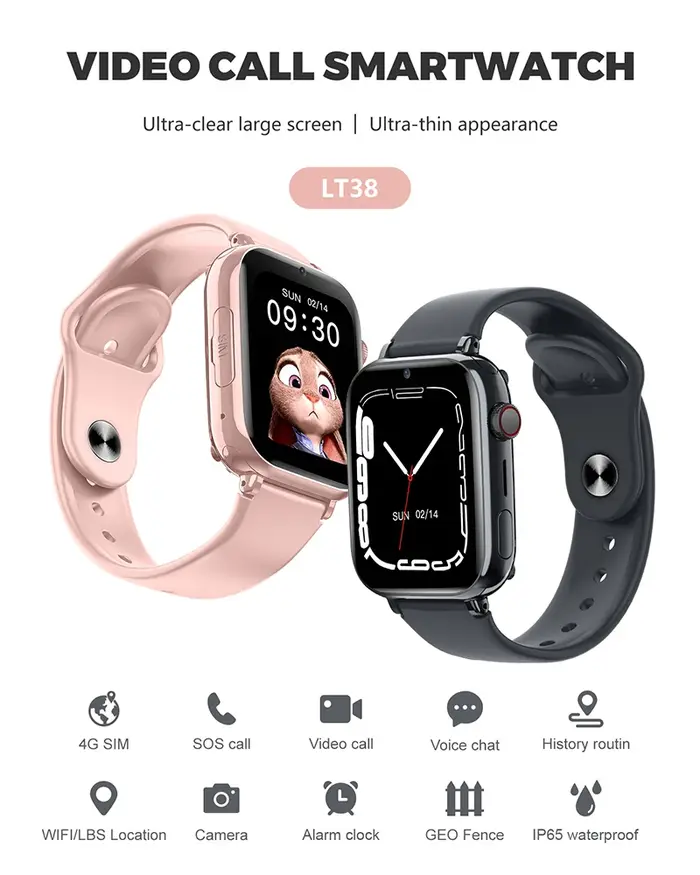 Nouvelle montre connectée 4G pour enfants