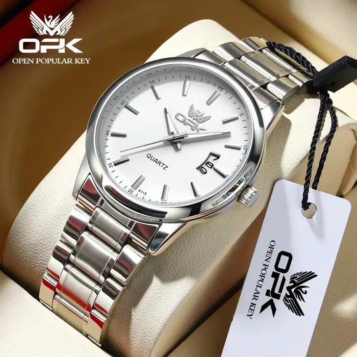OPK 6010 montres pour hommes multifonctionnel chronographe montre-bracelet hommes montre originale é