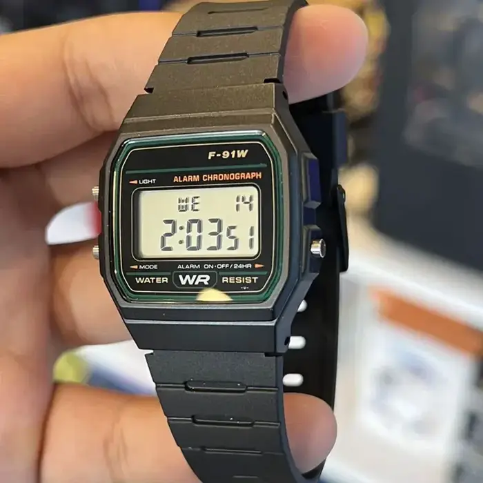 Montres numériques LED de luxe pour hommes, en acier inoxydable, or, argent, montre électronique, mo