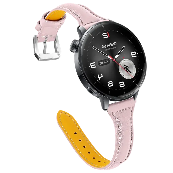 Bracelets en cuir compatibles avec OnePlus Watch 3 43mm