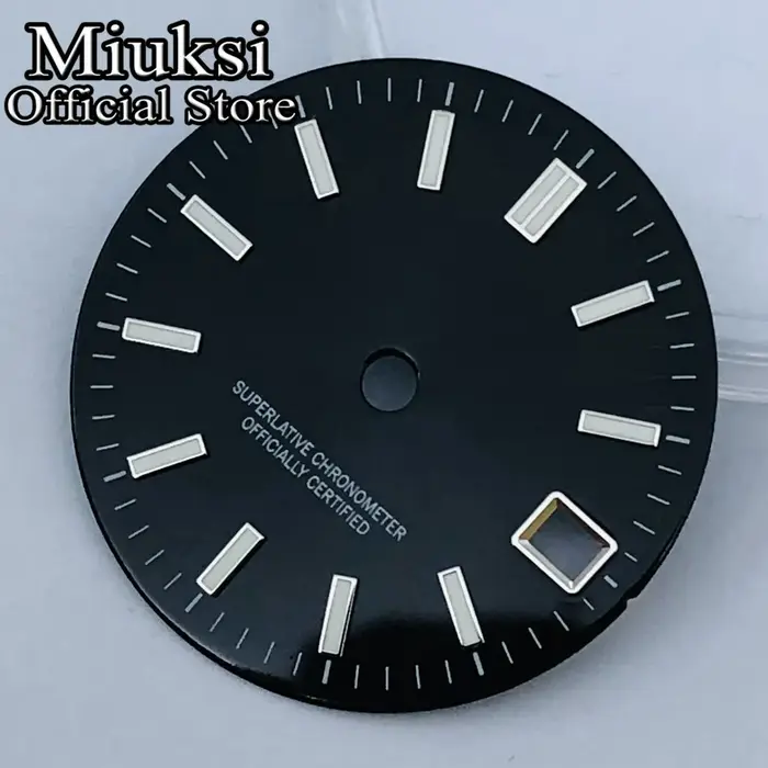ATA UKSI-Cadran de Montre Lumineux Noir