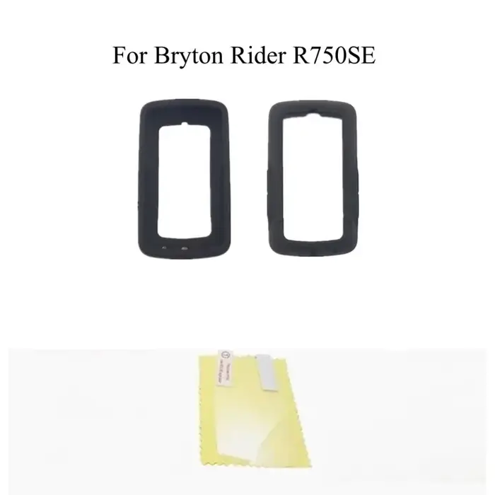 Bryton Rider 750 SE R750 Silicone bord souple coque pare-chocs couverture écran protecteur Film GPS étui de protection manchon accessoires