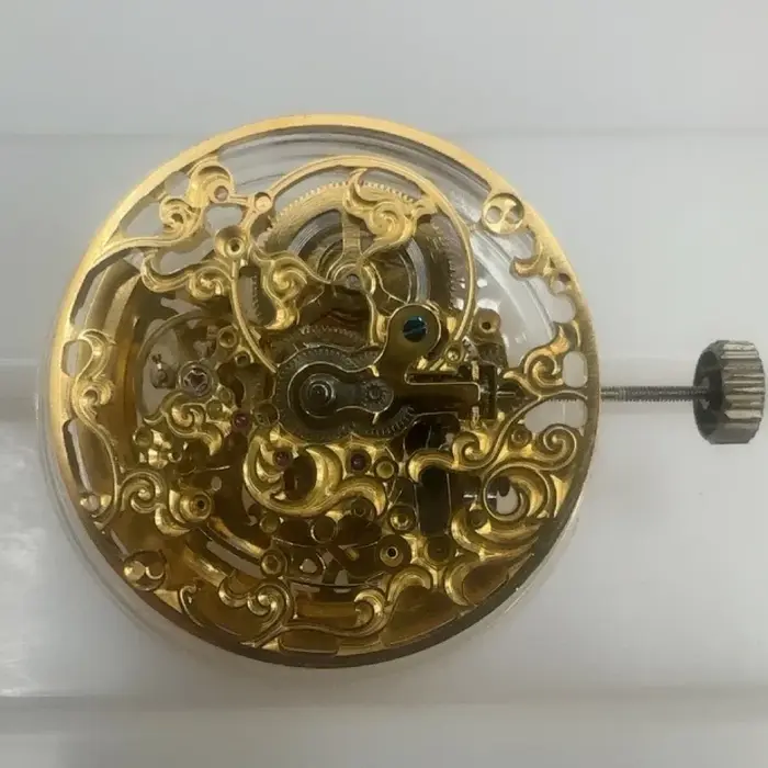 Accessoires de montre : Mouvement squelette gravé Hangzhou