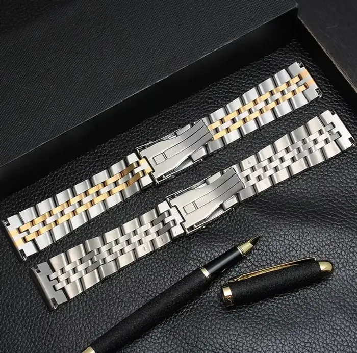 Bracelet de montre en acier inoxydable de haute qualité