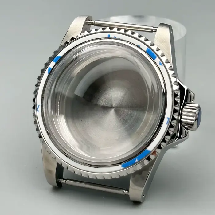 Boîtier de montre vintage de 39,5 mm avec dôme en cristal acrylique et lunette en aluminium - Convie