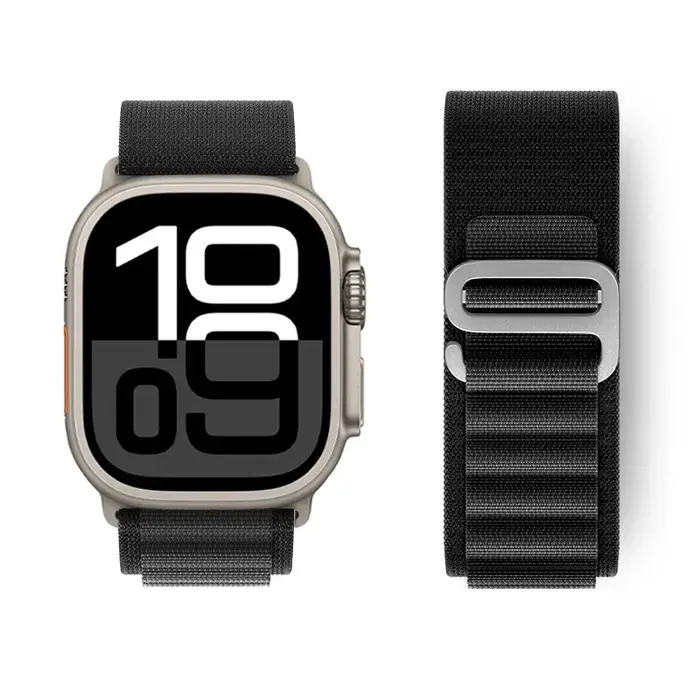 Bracelet à boucle alpine pour Bracelet de montre Apple Ultra 3 2 49mm 46mm 45mm 44mm 42mm 41mm 40mm 