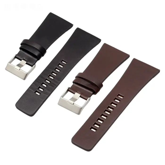 Bracelets de montre en cuir véritable