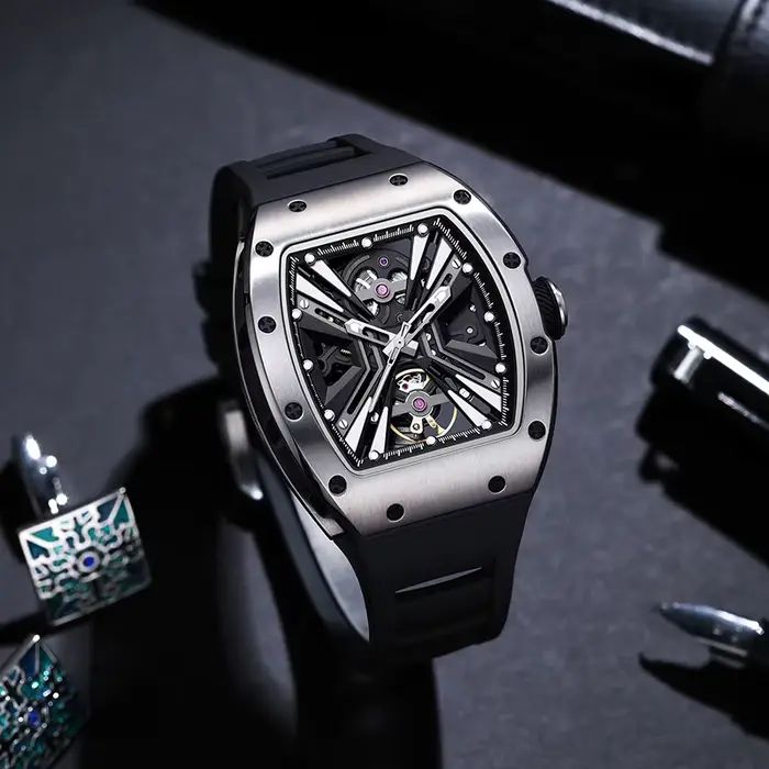 Montre automatique squelette