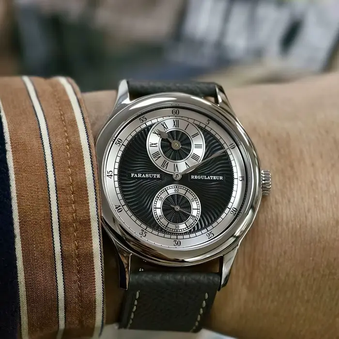 FARASUTE manuel mécanique montre pour hommes mouvement mouette saphir