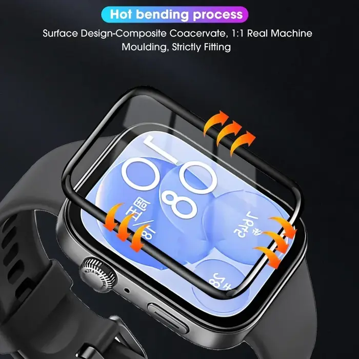 Film incurvé 9D pour montre connectée Huawei fit4 fit5