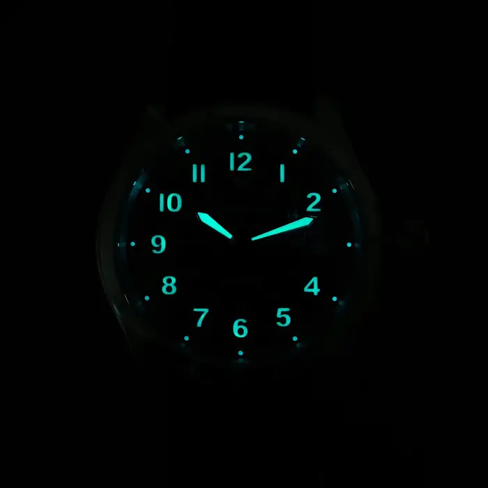 Militado ML08 montre à Quartz Vintage Ronda 515 mouvement Ar saphir miroir 38Mm montre-bracelet Date Super lumineux étanche montres