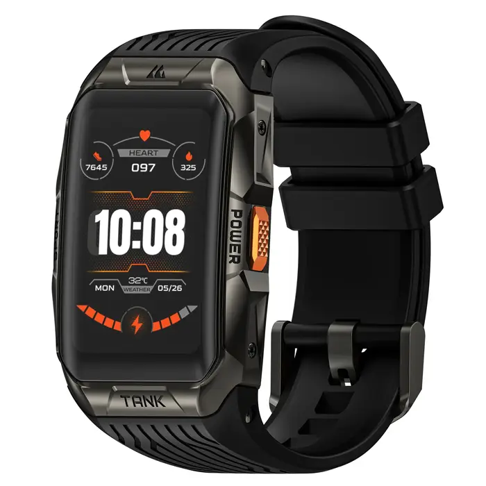 2025 KOSPET TANK X2 Ultra montre intelligente pour hommes 3D écran incurvé boussole altimètre barométrique IP69K 5ATM