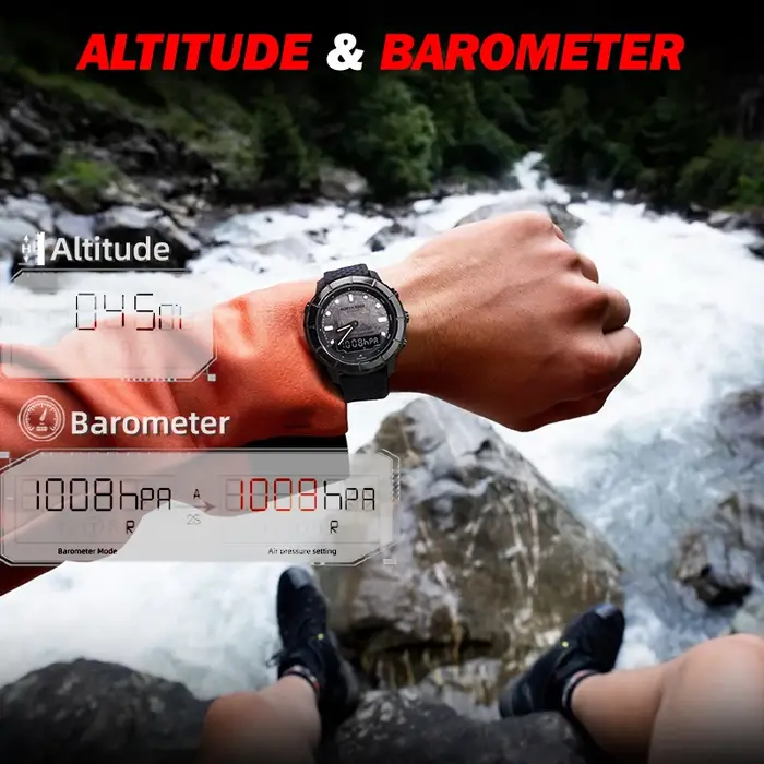 Montre numérique pour homme NORTH EDGE THARSIS