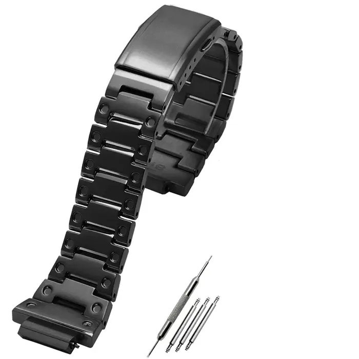 Bracelet de montre en acier inoxydable V4.0 pour Casio G-Shock DW-5600