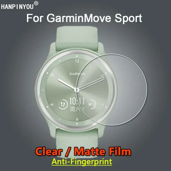 Protecteur d'écran pour Garmin Move GarminMove VivomGrudehors 3 3S HR, ultra clair, 256, film fin so