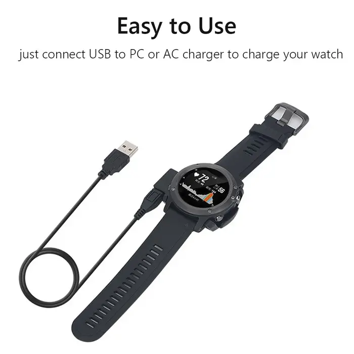 Station de chargement à Clip pour montre intelligente, câble de chargeur pour montre Garmin Fenix 3/