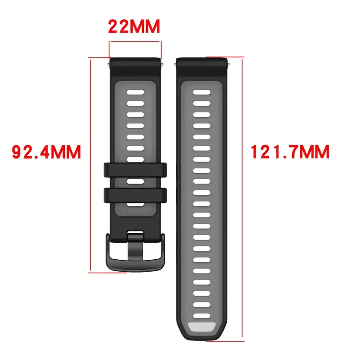 Bracelet de course de 22mm pour Garmin Forerunner 970