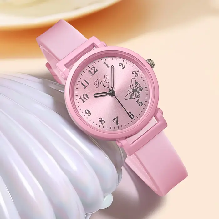 Montre pour femme bracelet en Silicone montre-bracelet montres à Quartz femmes horloge décontracté