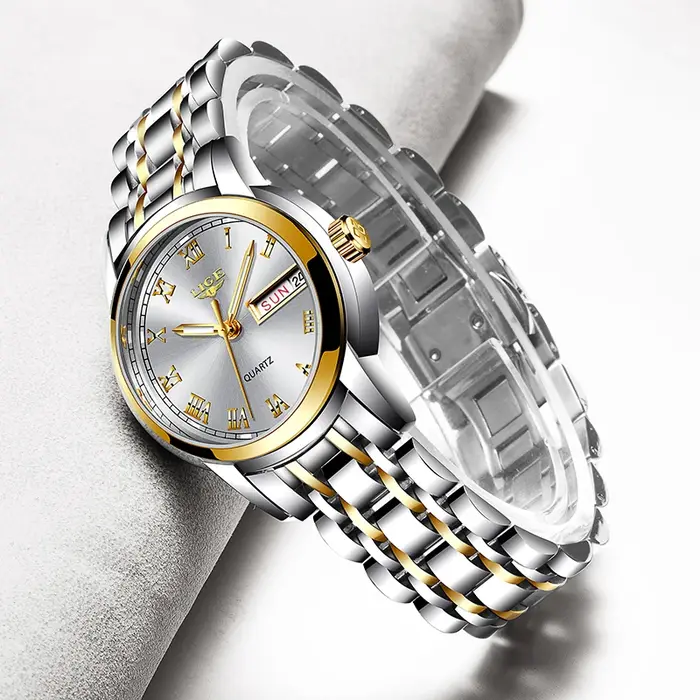 LIGE Top marque de luxe femmes montre mode créative